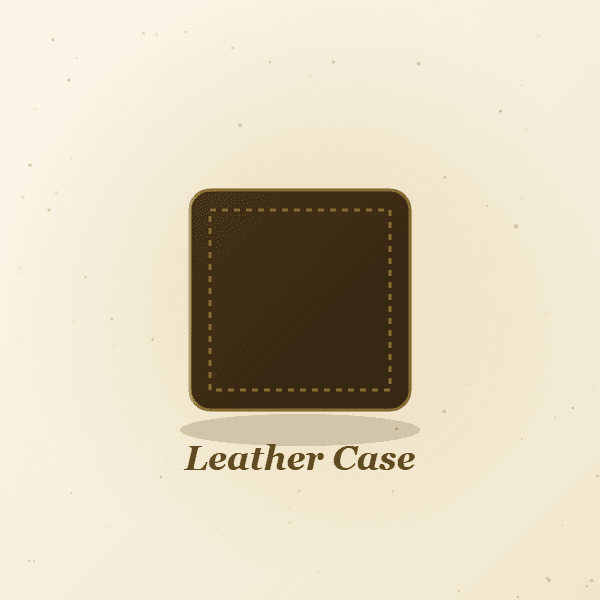 Leather Perfume Case